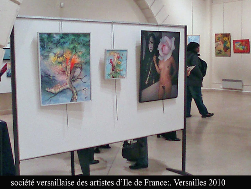 Louise Girardin, Marlène, Société versaillaise des artistes d'Ile de France, Versailles